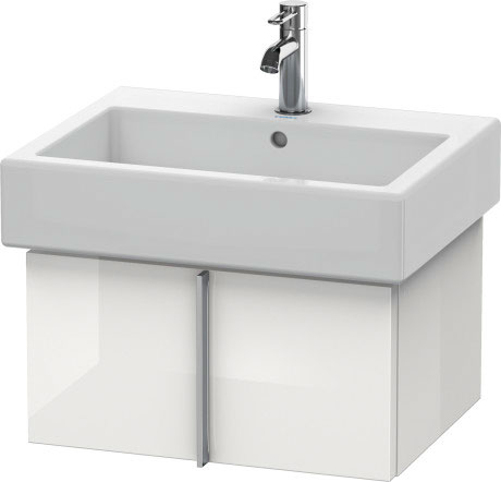 VE610400707 Vero Тумбочка подвесная Бетонно-серый матовый декор Duravit - Вид №2