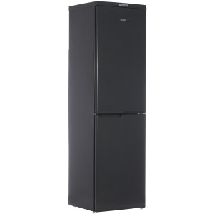 1229506 Холодильник с морозильником   DON R-297 G черный