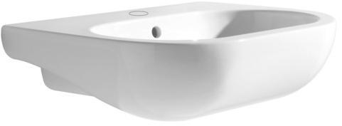 NULS06045T0M Подвесная раковина настенная прямоугольная Azzurra Ceramica NUVOLA белая