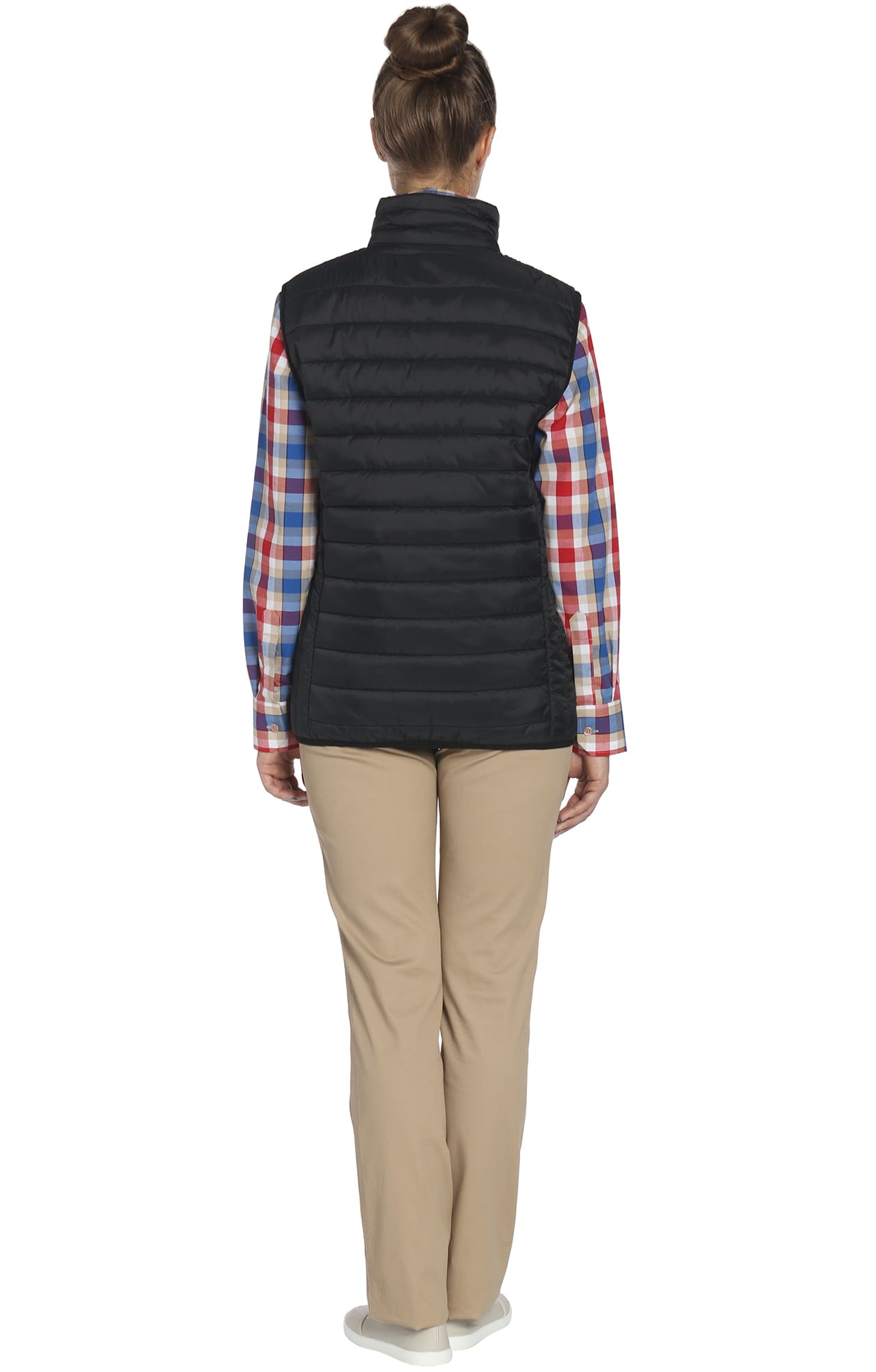 69668 Жилет стеганый  black El-Risto  Демисезонная одежда размер L (96)  - Вид №7