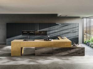 Встроенная кухня с островом