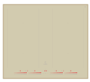 9156752 Индукционная варочная поверхность LEX EVI 641С IV