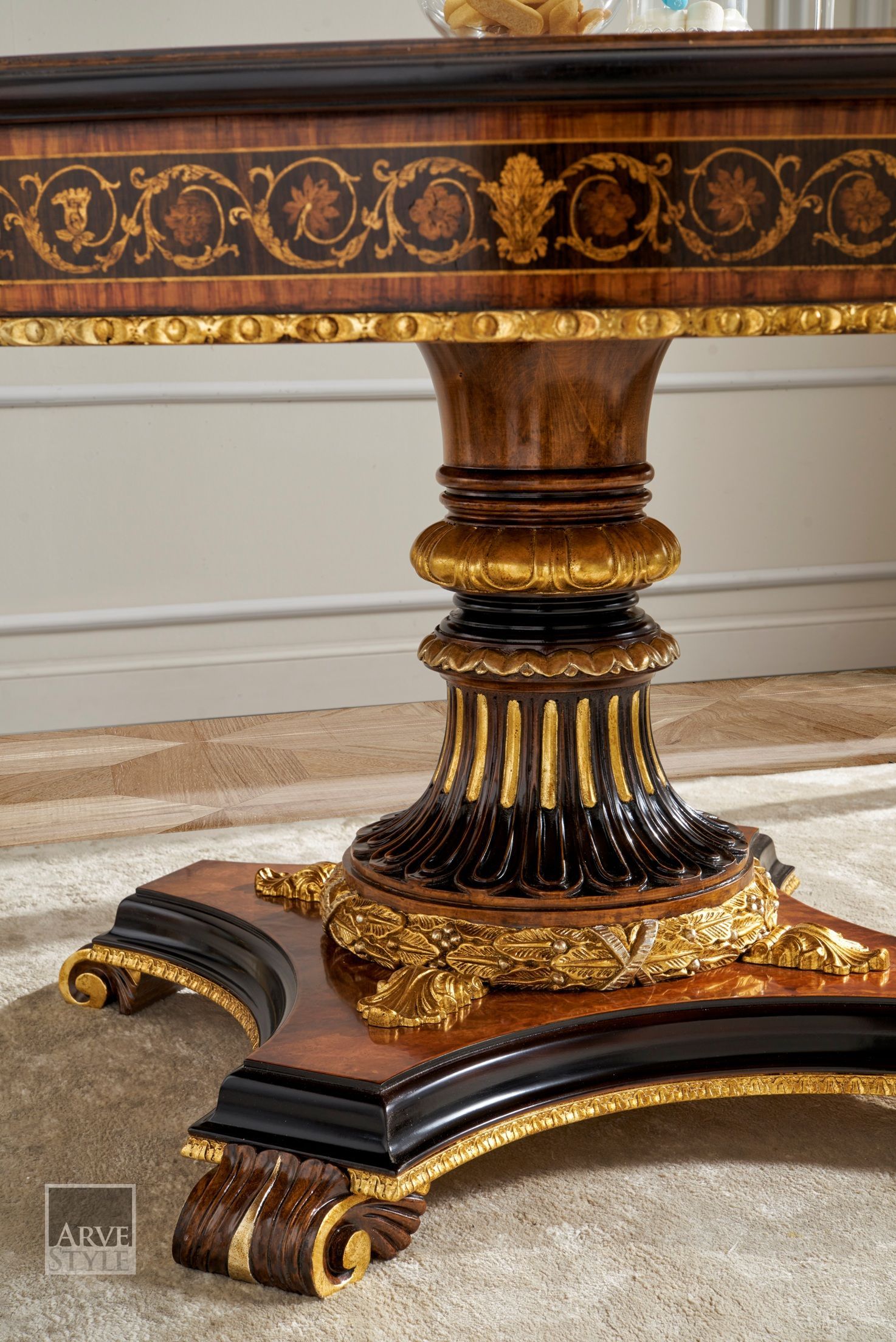 Деревянный прямоугольный стол Arvestyle Orpheo Beetles ARCH-00141943 - Вид №2