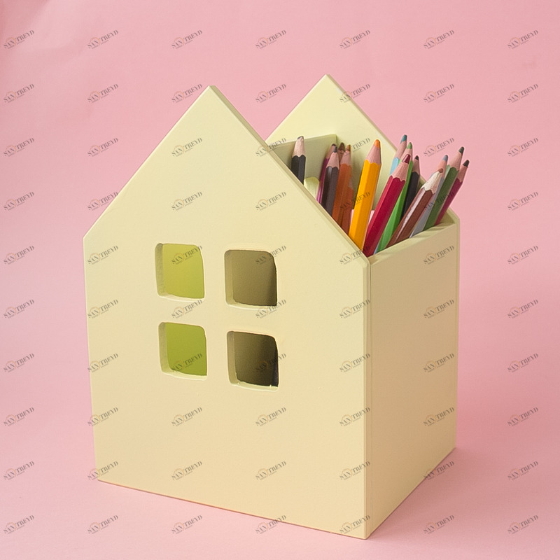 Карандашница малая желтая VAMVIGVAM  282049 Бежевый Santreyd 