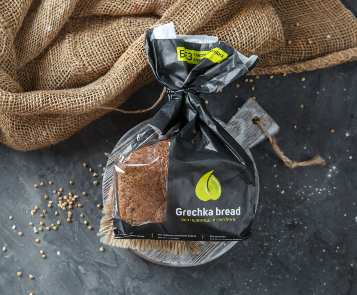 3962 Хлеб "Зеленая гречка - мак" Вкусляндия  - Вид №3