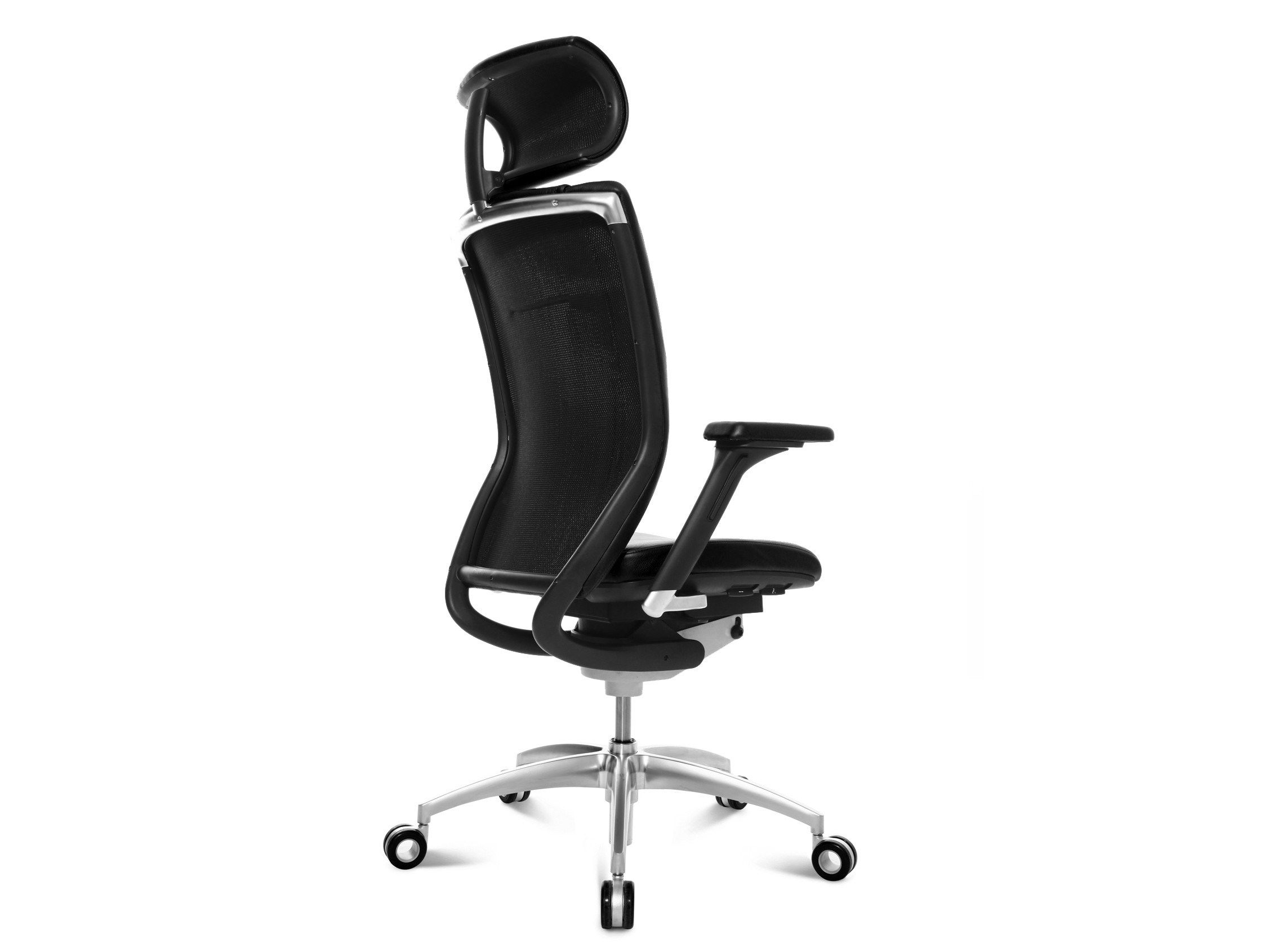 Кожаный мягкий операционный офисный стул с подголовником Wagner ARCH-00141916 - Вид №4