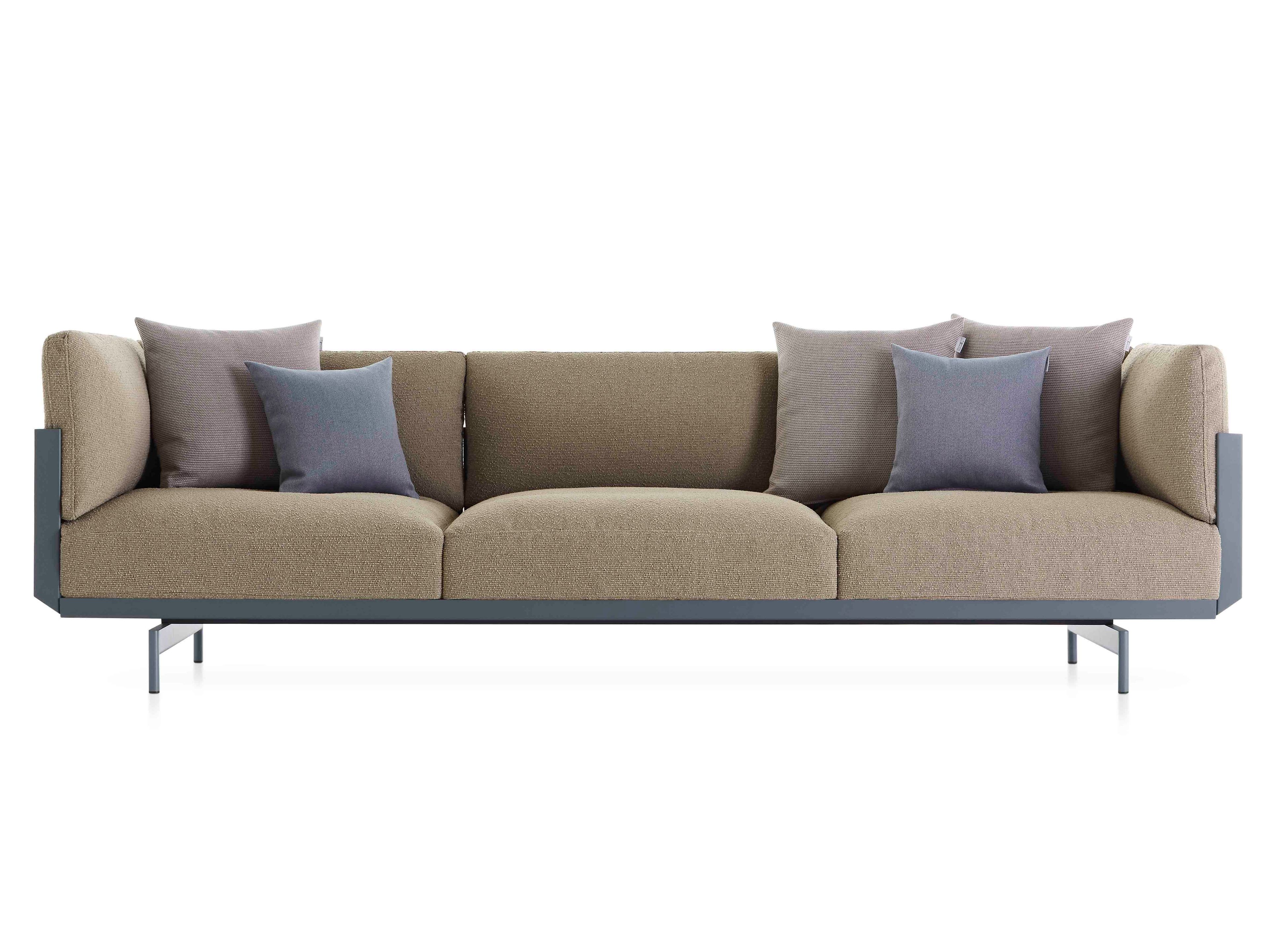 Термокрытая ткань и алюминиевый садовый диван GANDIABLASCO волны ARCH-00135796