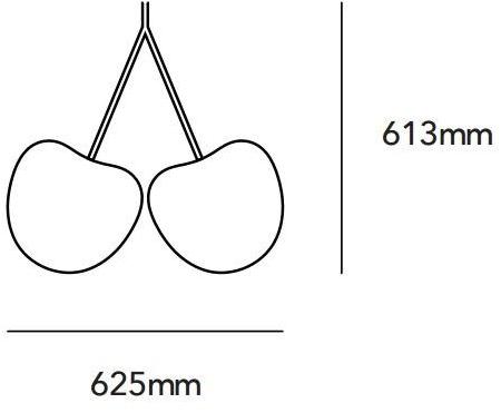 Qeeboo Светодиодный подвесной светильник из полиэтилена Cherry sun-id-1442661 - Вид №4