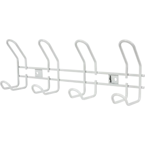 Вешалка настенная SHT-WH14-4 37.5х13 см, металл, цвет белый