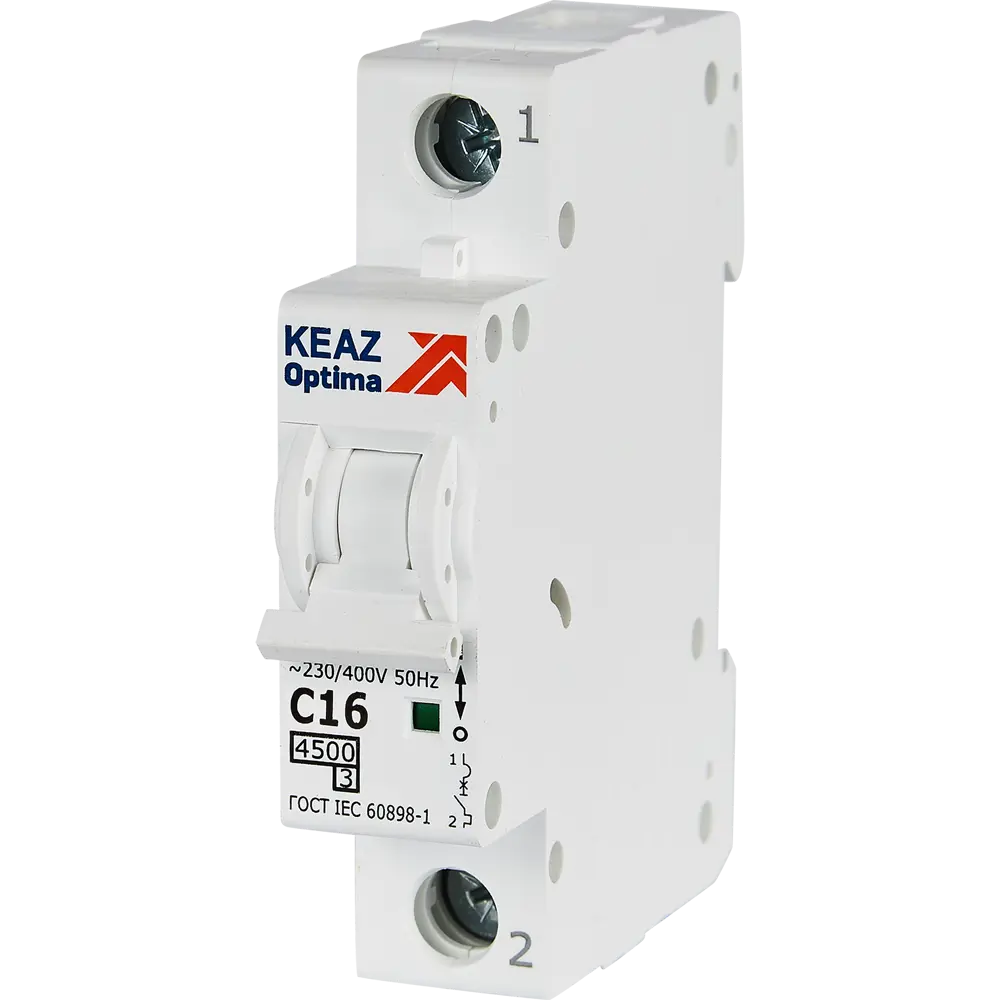 Автоматический выключатель КЭАЗ Opti Din BM63 16А для надежной защиты электросети 89206667 STLM-1115358