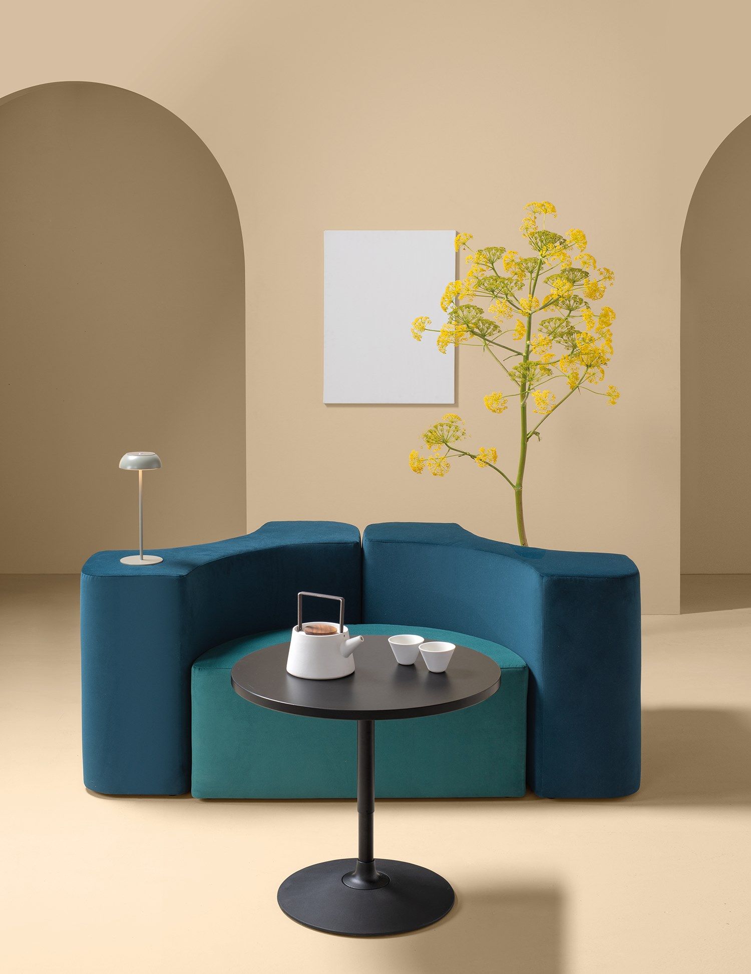 Модульный тканевый диван Quinti Sedute Партер ARCH-00043676 - Вид №2