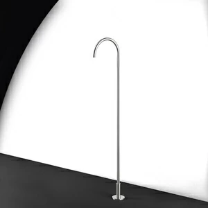 Излив напольный HIRO CHP50S серебристый матовый