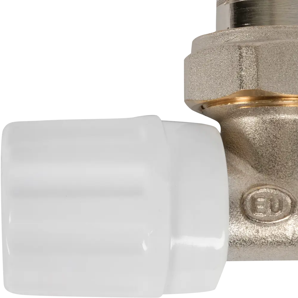 15053551 Вентиль для радиатора угловой Euros 1/2" латунь STLM-0005260  - Вид №3