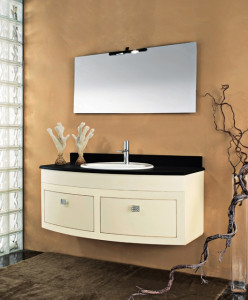 8092 Tifernoit Композиция для ванной, покрытая лаком цвета слоновой кости Bagno