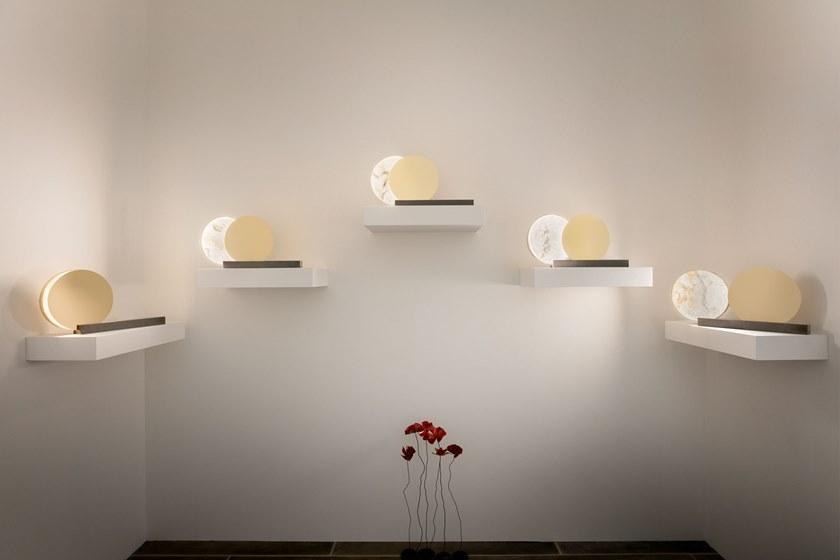 Catellani & Smith Настольная светодиодная лампа из алебастра и латуни Alchemie Aht - Вид №2