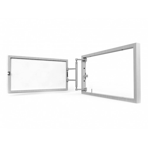 Алюминиевый люк под плитку, распашной, нажимной с регулировкой 300Х200 ВОЗРОЖДЕНИЕ sun-id-1025410 - Вид №3