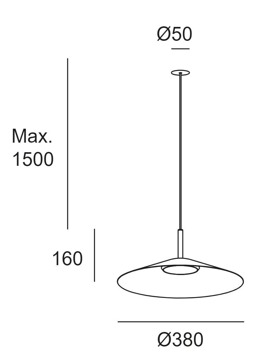 Стальной подвесной светильник LedsC4 H ARCH-00027650 - Вид №7