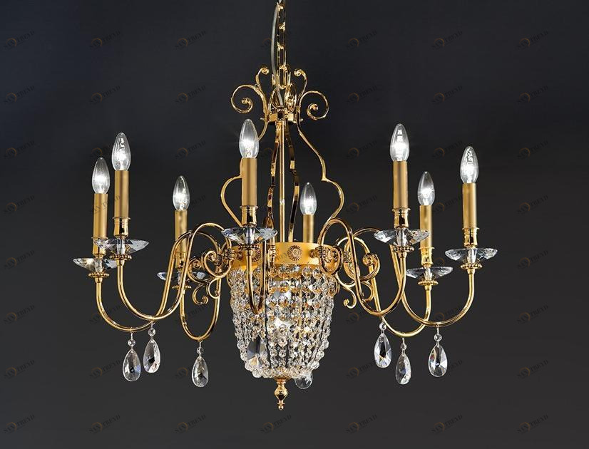 Masiero Люстра из прямого легкого металла Elegantia sun-id-1451945