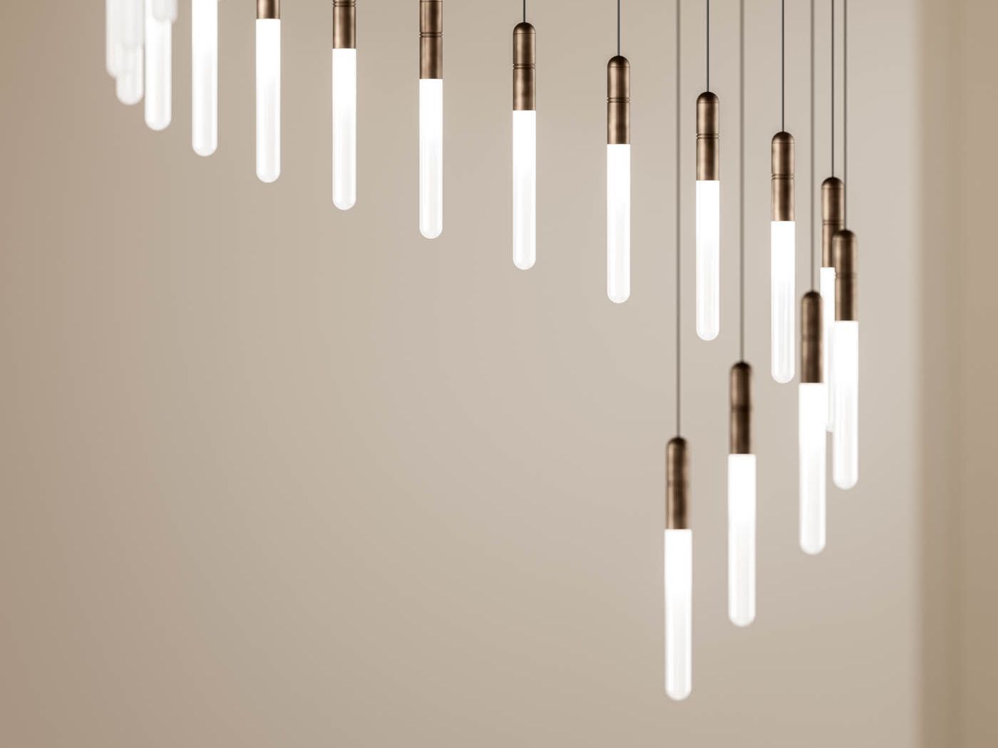 Подвесной светильник из алюминия и боросиликатного стекла Il Fanale Levante ARCH-00000435