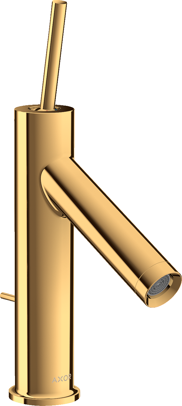 10111990 Смеситель для раковины 90, однорычажный, со стержневой ручкой и сливным гарнитуром AXOR STARCK