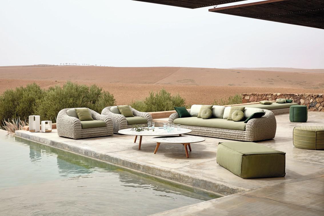 3-х мест. веревка 45мм антрацит Manutti Kobo MNST727 - Вид №6