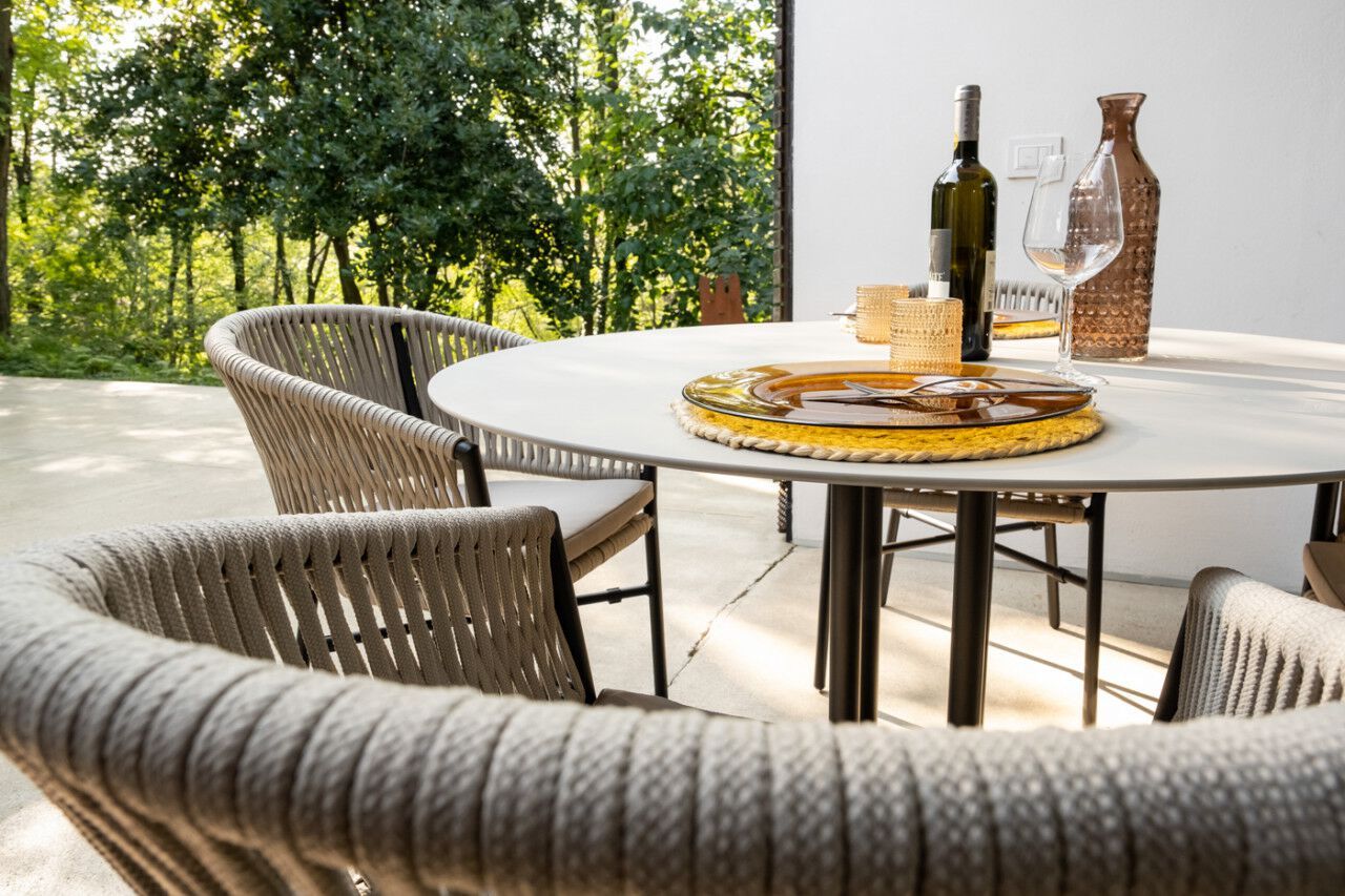 Круглый садовый стол DRIGANI плоская поверхность ARCH-00123329 - Вид №1