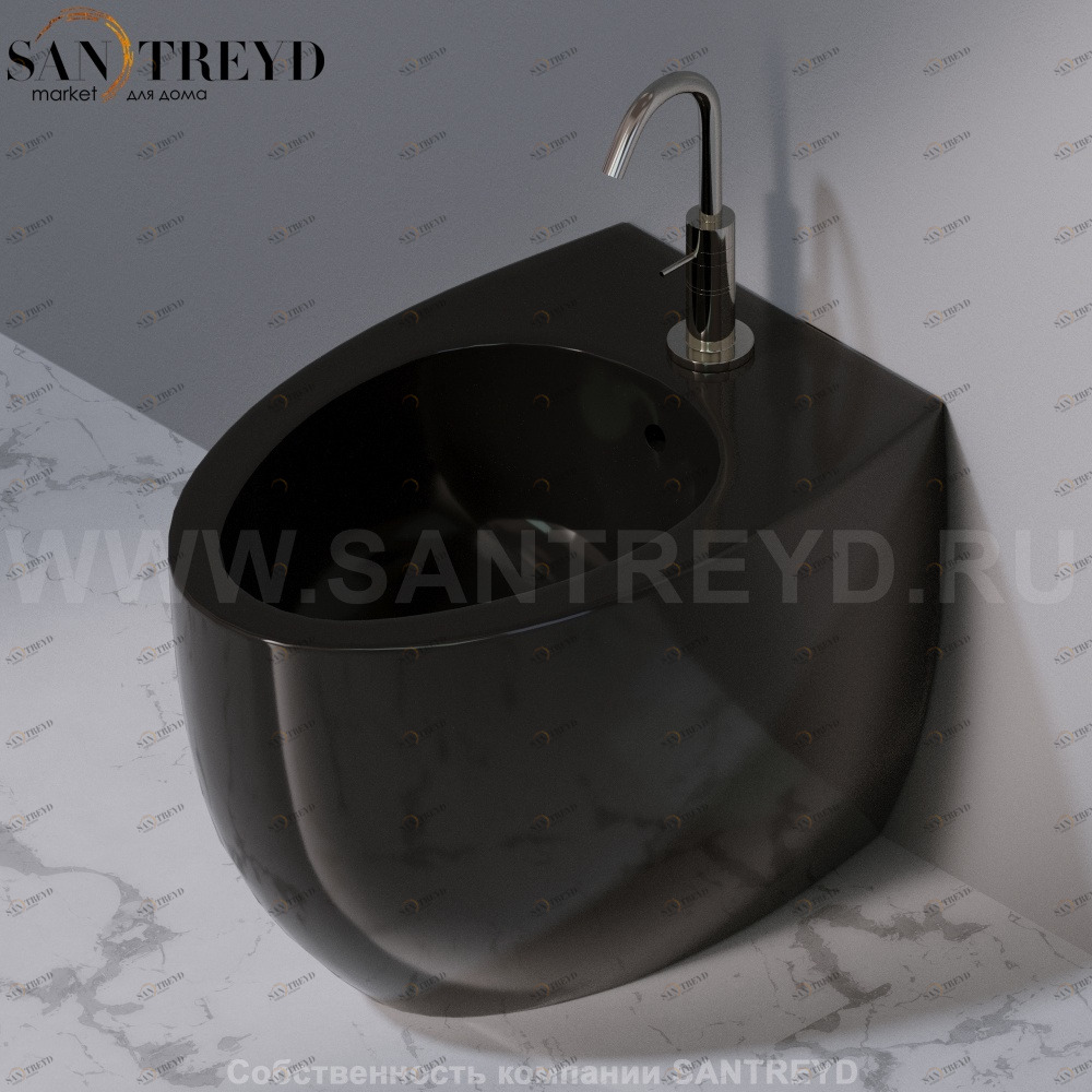 S542T1R1V0.104 Биде напольное OVAL A. e T. Italia AeT ITALIA