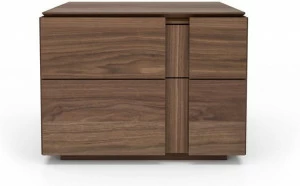 Huppé Прямоугольная тумбочка из орехового дерева с ящиками Dusk 8044qs