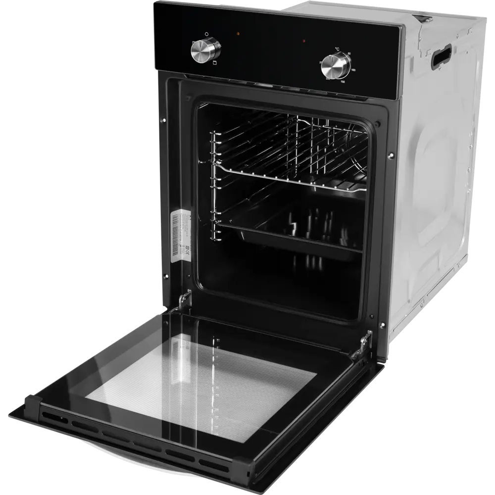 Электрический духовой шкаф Kitll KOB 4501 BLACK 45x59.5x58 см цвет чёрный STLM-2113476 - Вид №4