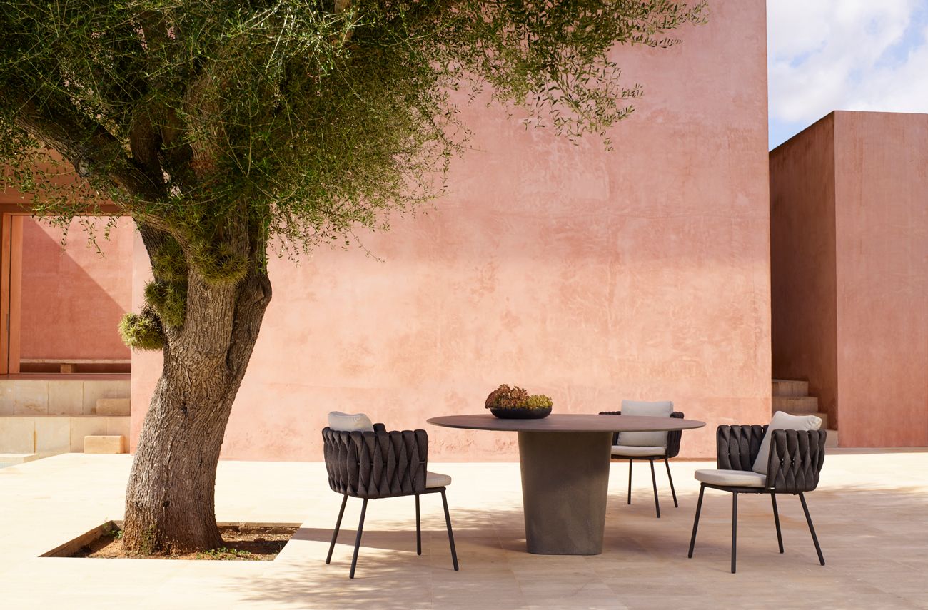 Садовый стул с тканевым подлокотником TRIBÙ Tosca ARCH-00065553 - Вид №5