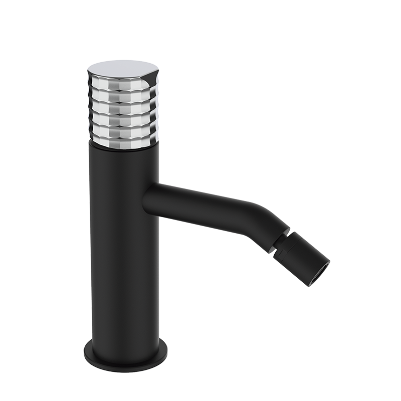 75710752 PREMIUM Черный Биде Смеситель Черный-Хром GRB MIXERS 