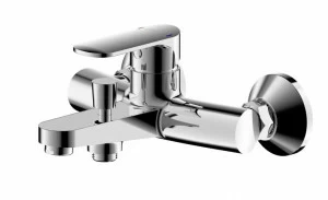 Смеситель для ванны короткий излив Louise F6191183CP-01-RUS bravat