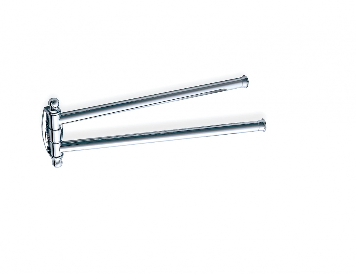 SM185(08) Stil Haus Smart, полотенцедержатель двойной поворотный, цвет хром 