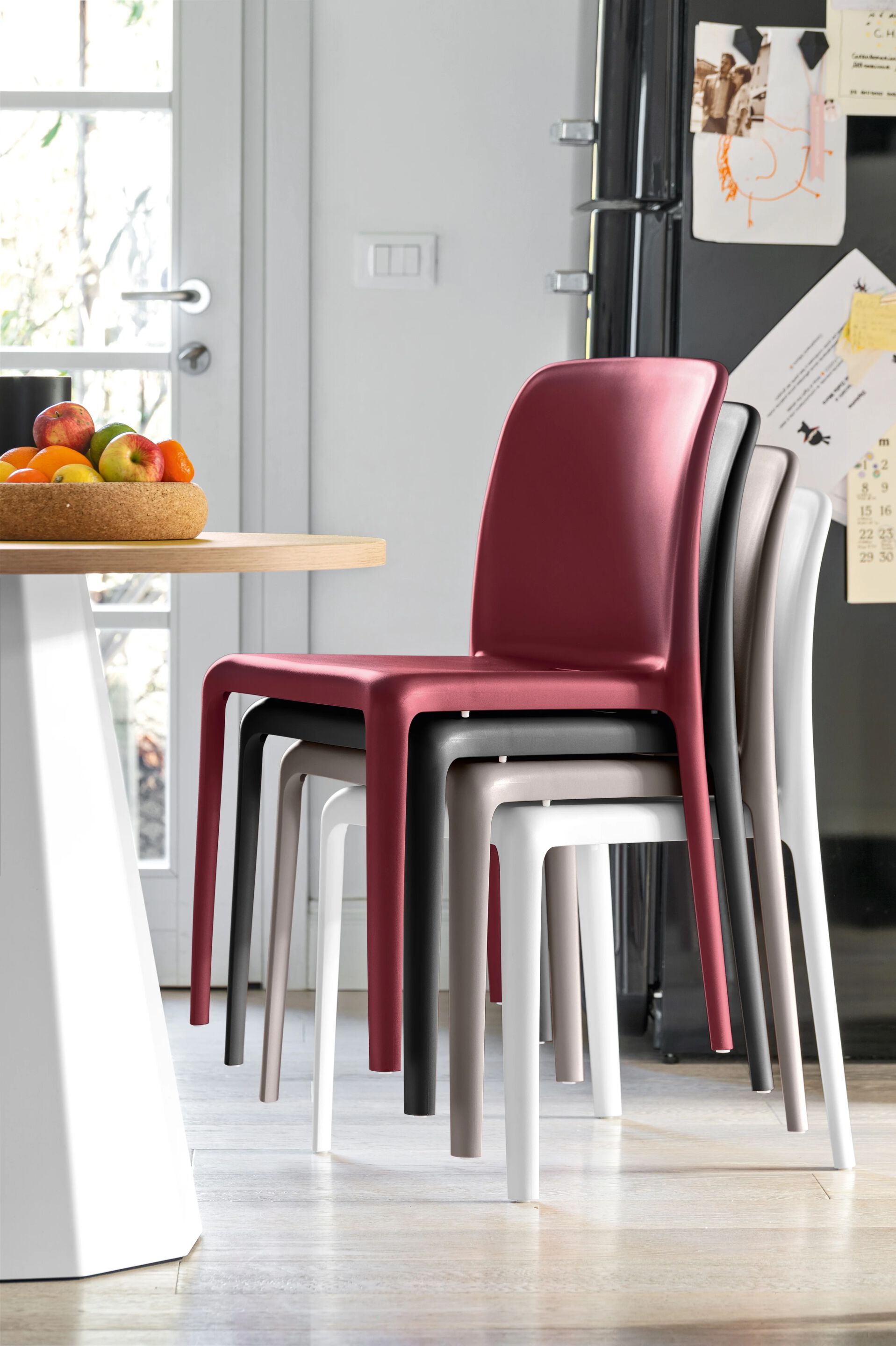 Штабелируемый стул из полипропилена Connubia Bayo ARCH-00034453 - Вид №8