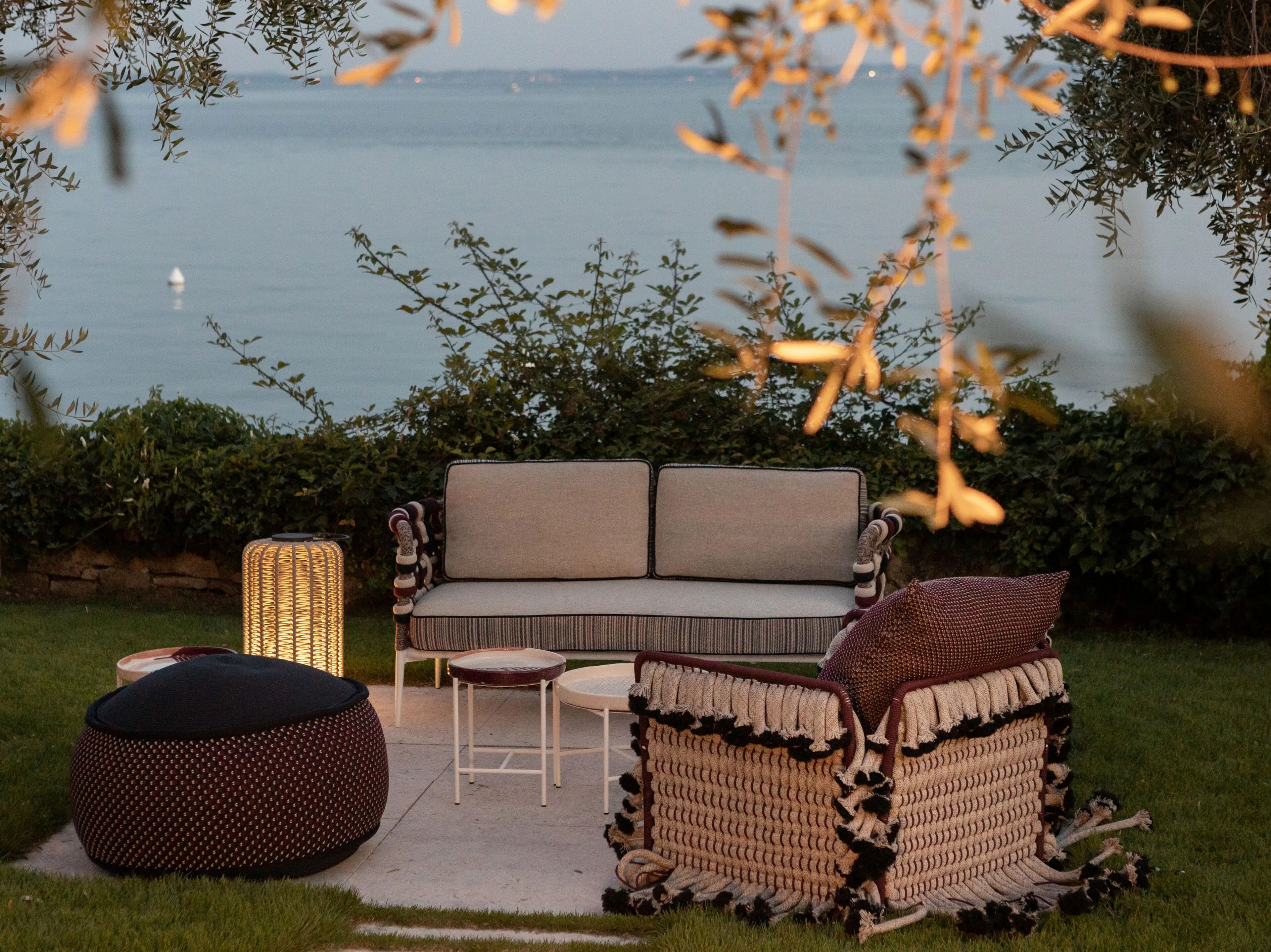 Алюминиевое уличное кресло с плетением Nodo Italia Antonio Marras + Nodo Italia ARCH-00088609 - Вид №6