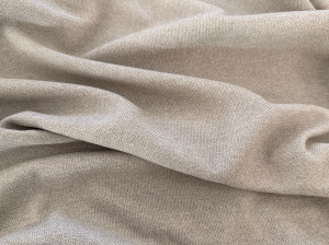 Полиэфирная огнестойкая однотонная ткань для штор