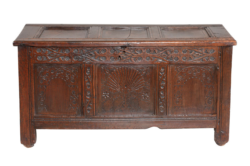 SOR27550 Дубовый сундук с панелями ijlbrown 