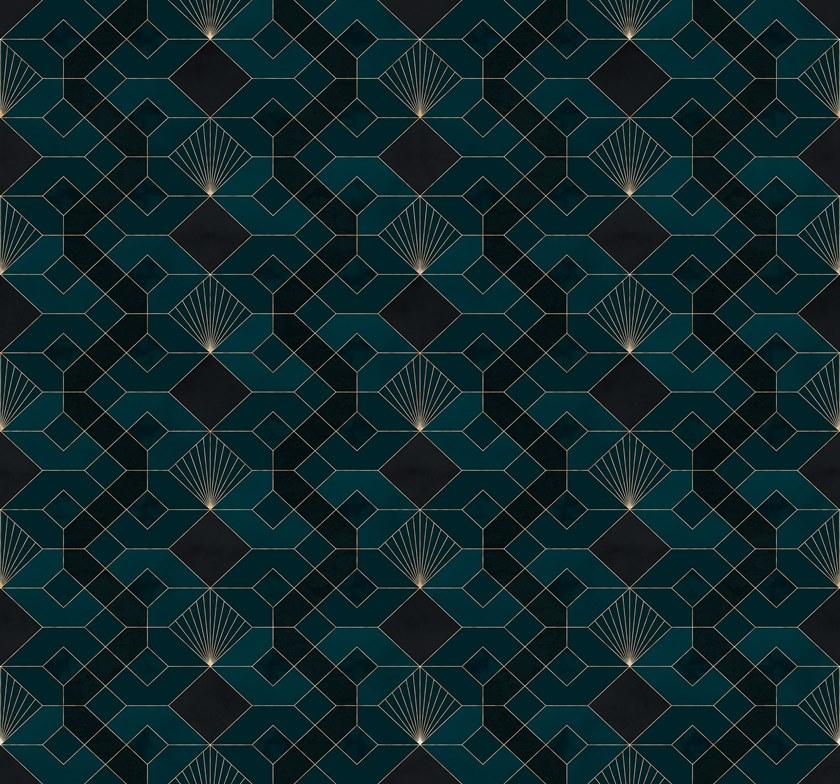 Komar Геометрические флизелиновые обои Heritage Hx6-011 - Вид №1