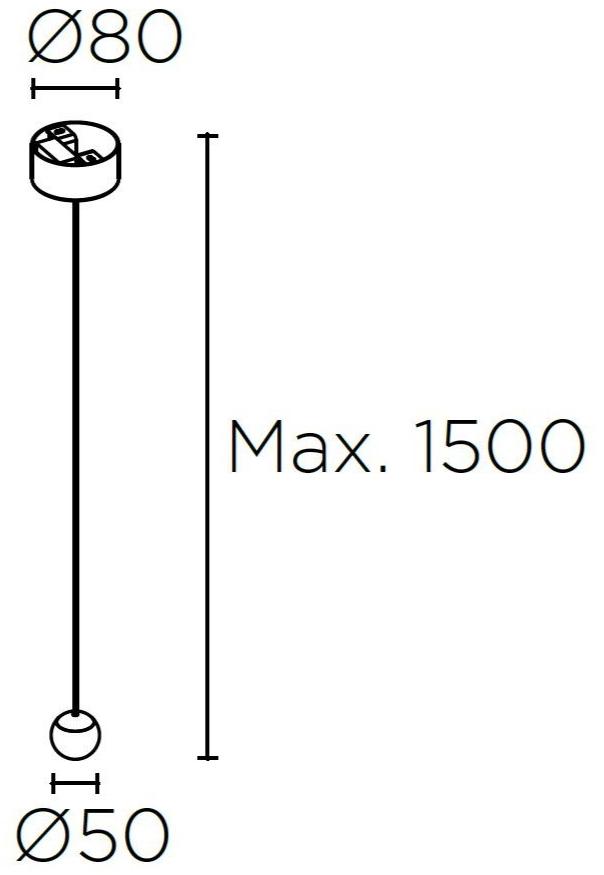 LEDS C4 Светодиодный подвесной светильник из алюминия Punto sun-id-1369657 - Вид №3