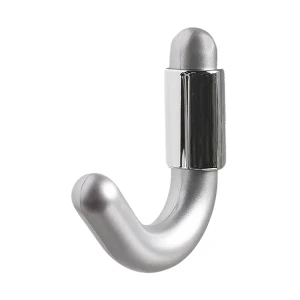 Крючок малый Elikor 111/113, ПВХ, цвет серый