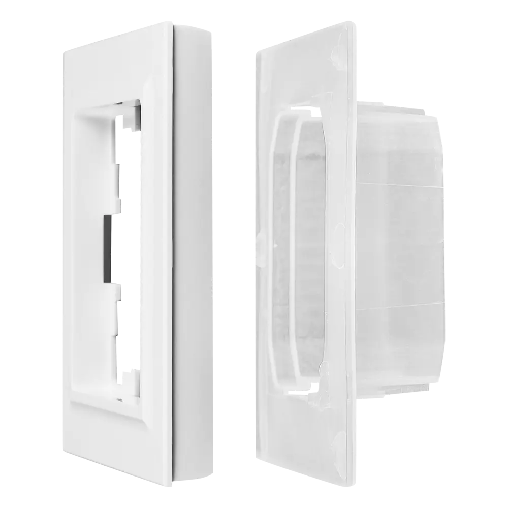 Рамка IEK Brite для розеток и выключателей - белая глянцевая защита 87761297 STLM-1107071 - Вид №3