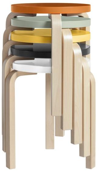 Artek Штабелируемый деревянный табурет L-leg sun-id-1472151 - Вид №10