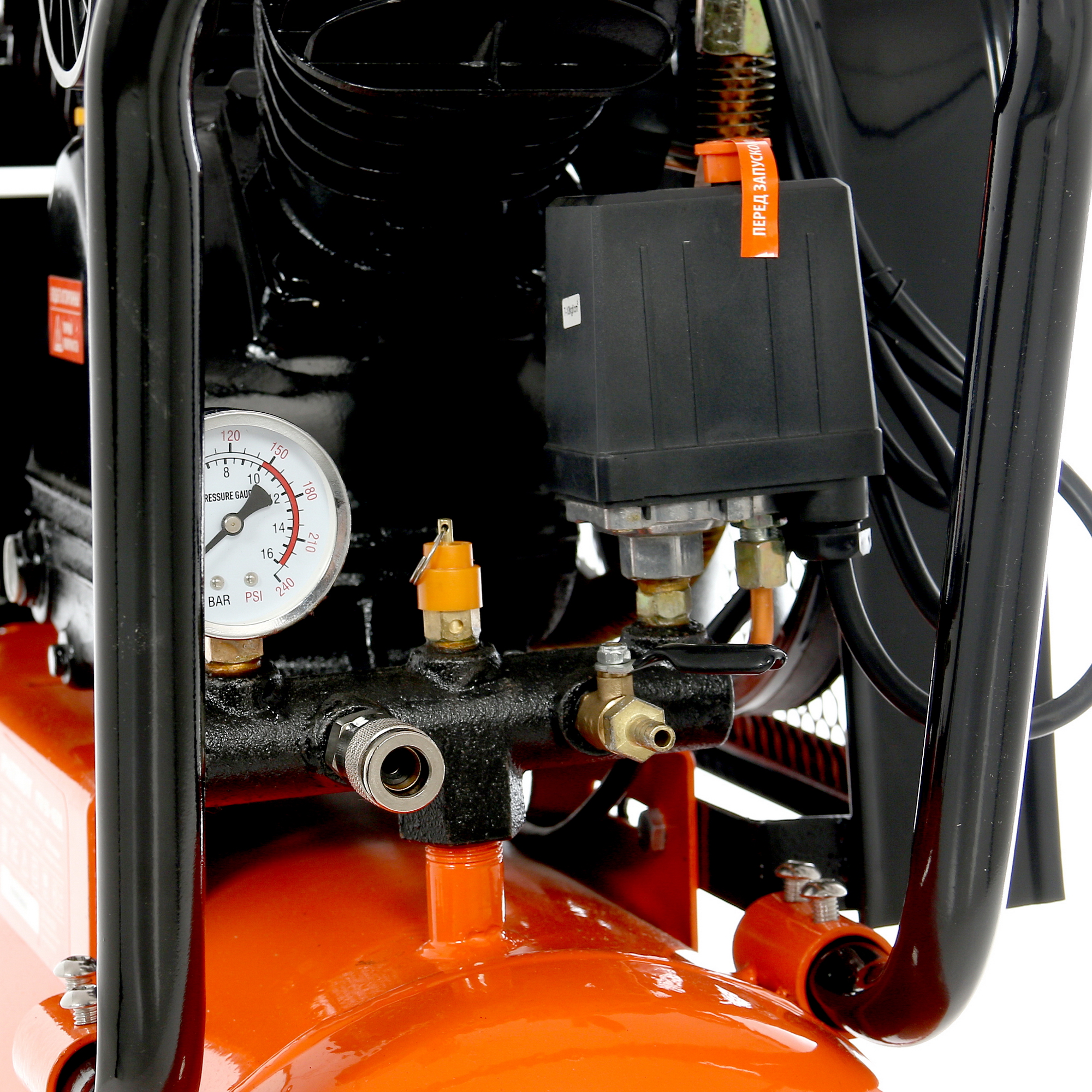 Компрессор поршневой масляный Patriot PTR 50-450A 1229103 STDN-0014454 - Вид №4