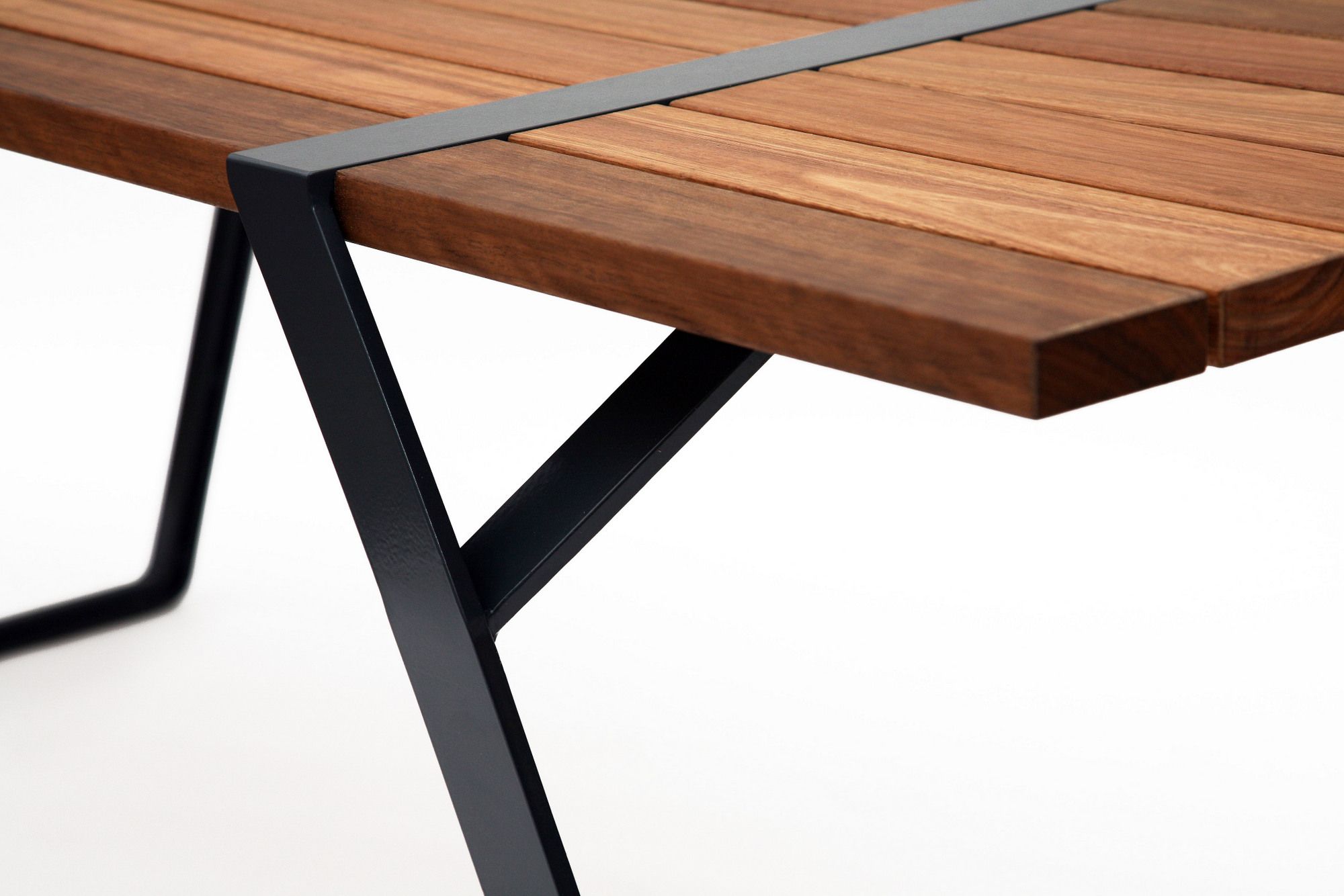Прямоугольный стол из стали и дерева Ross Gardam ARCH-00065777 - Вид №4