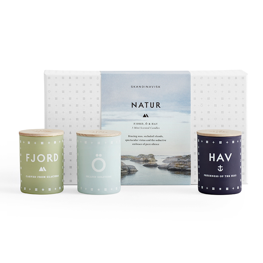 SK858 Набор свечей natur, 3 шт S K A N D I N A V I S K 