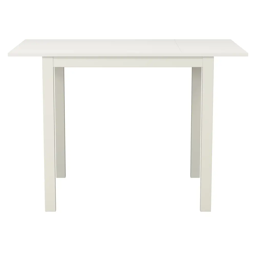 Стол кухонный TBL-005 раздвижной 79-109x75x 68 см прямоугольник ДСП цвет белый Santreyd Стол раздвижной STLM-2203640 - Вид №3