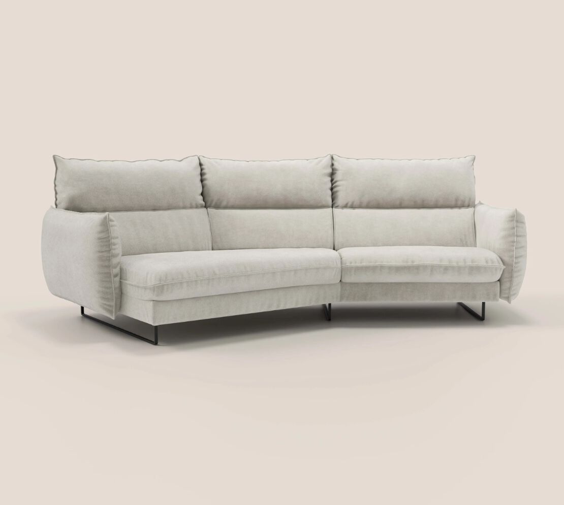 Тканевый угловой диван с электроприводом Divani.Store MONAMOUR ARCH-00095684 - Вид №2