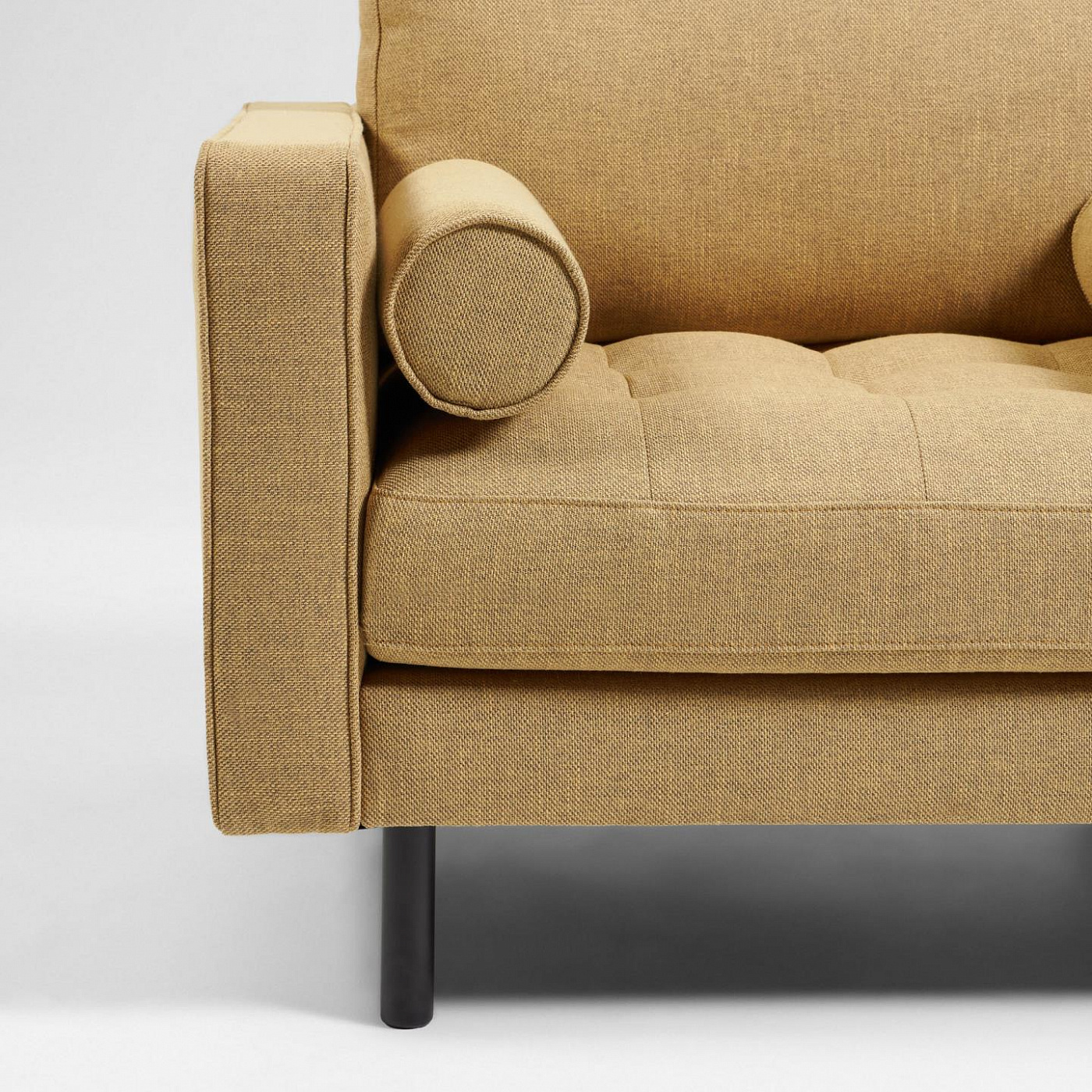 092194 Кресло Bogart горчичное La Forma Debra - Вид №1