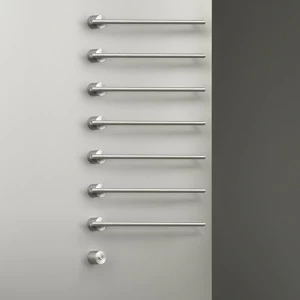 Электрический полотенцесушитель Л. 580 мм, кнопка питания включена  EQB17 CEADESIGN