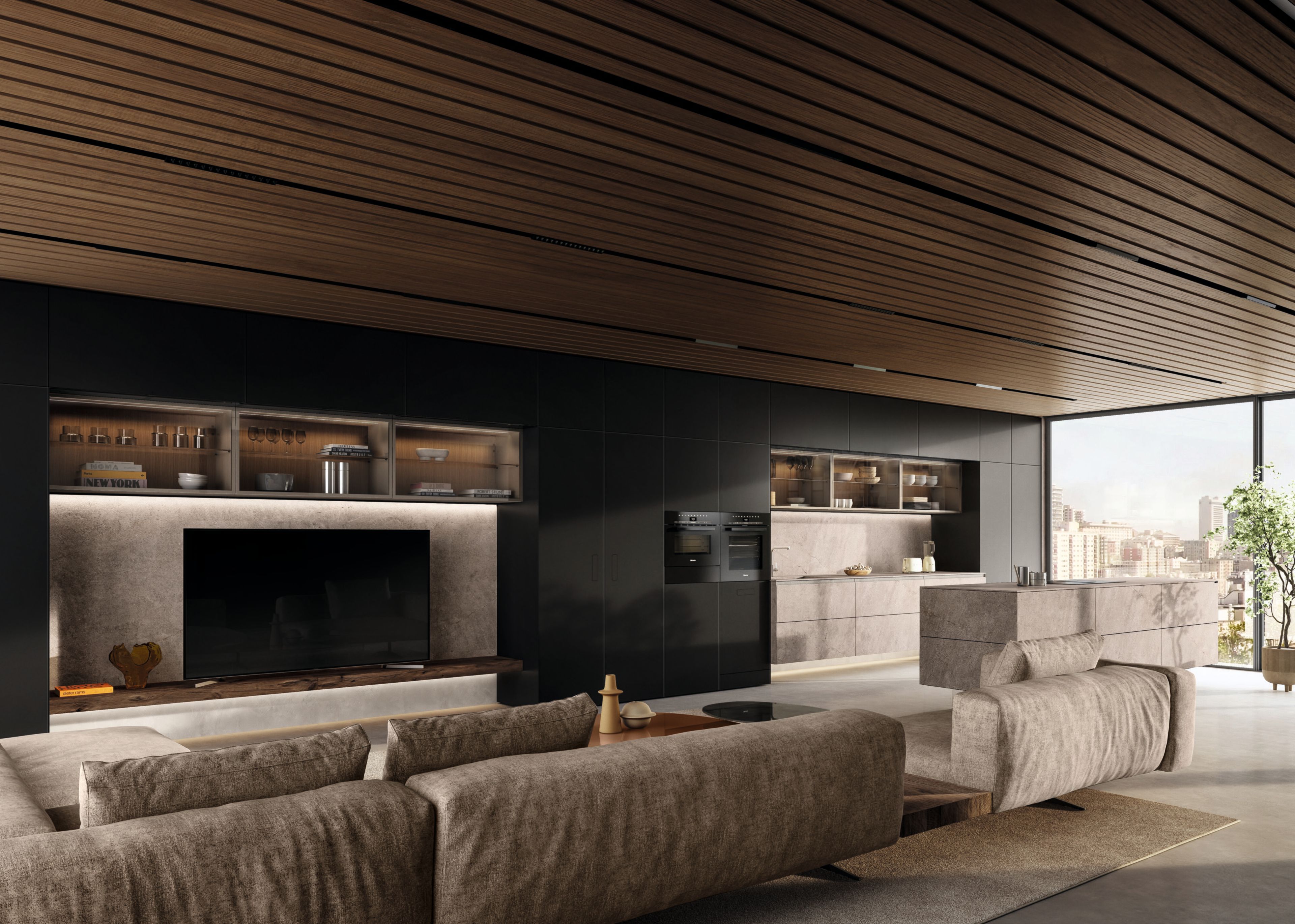 Кухня с островом Lago 36e8 CUT KITCHEN 2825 ARCH-00151398 - Вид №3